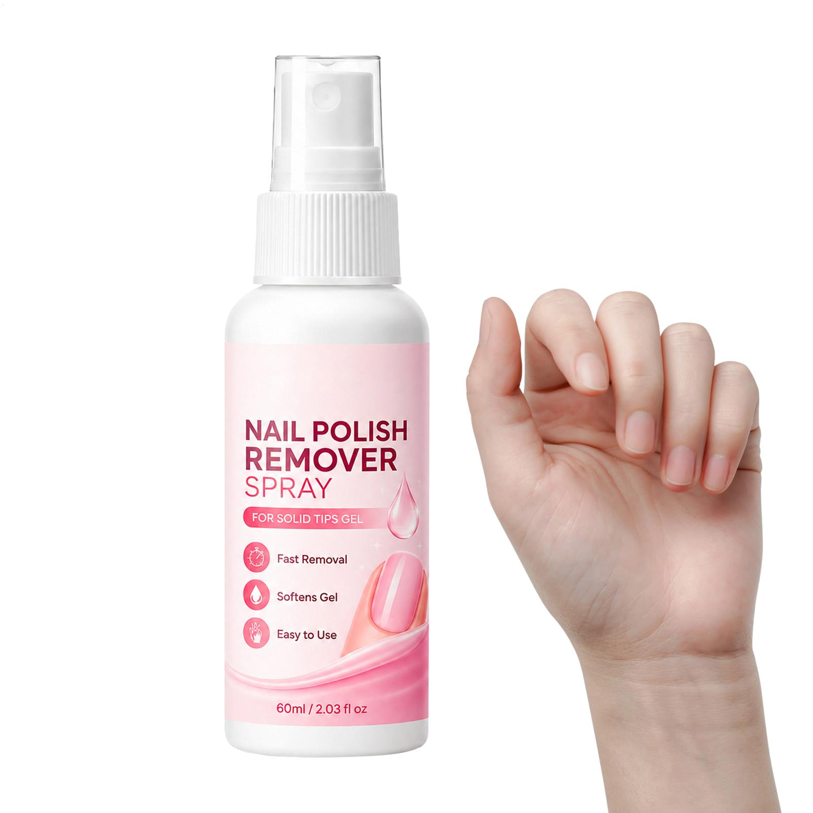 Nail Art Fake - 60ml Nail Remover Spray For Press