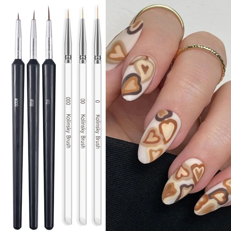 Nail Art One Stroke - 3 Móng Tay Nghệ Thuật Bàn