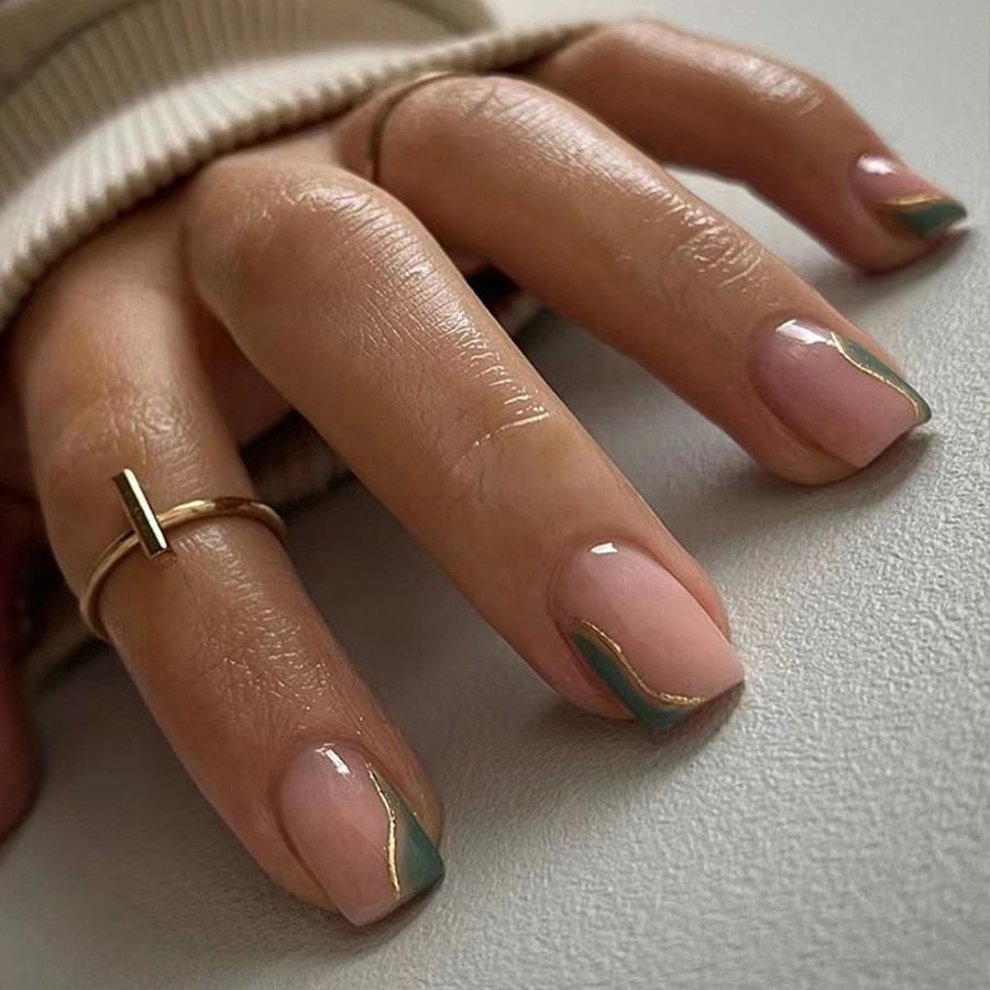 Short fake nails for women gir - đánh giá và giá Nail Art Fake