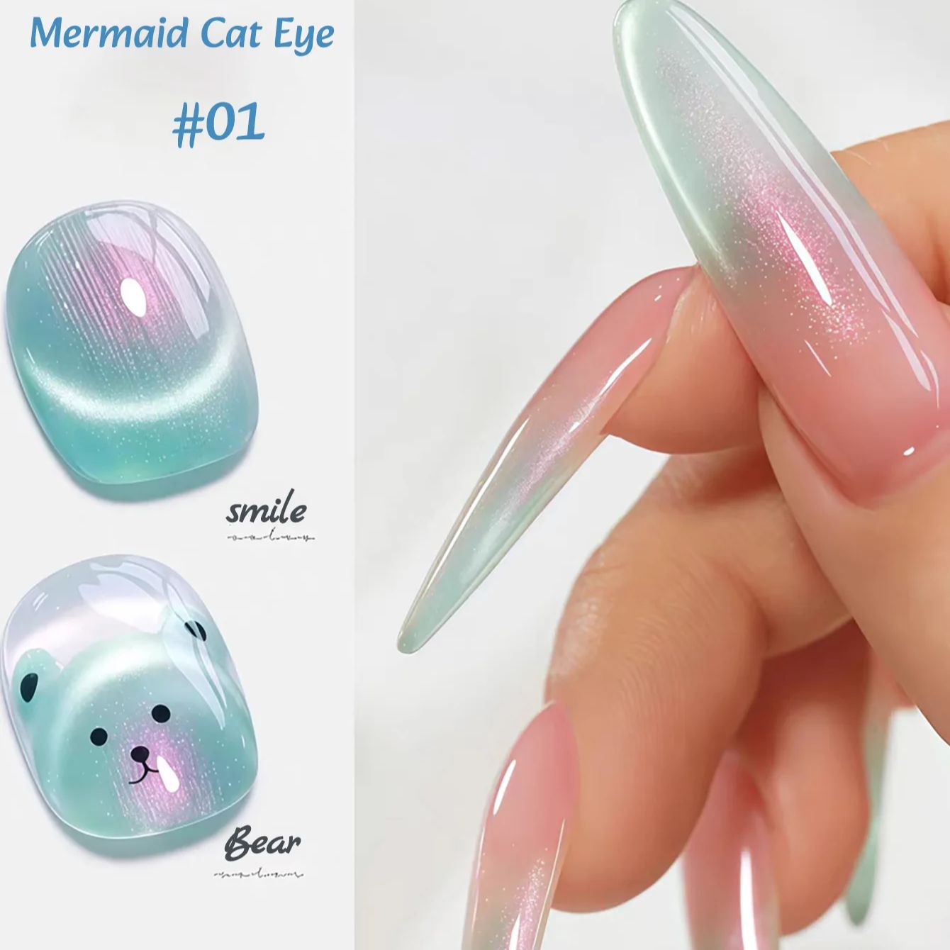 1pcs ZH Summer Charming Mermai - đánh giá và giá Nail Art Violet