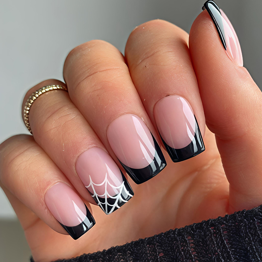 24Pcs Halloween Press On Nails - đánh giá và giá Nail Art Fake