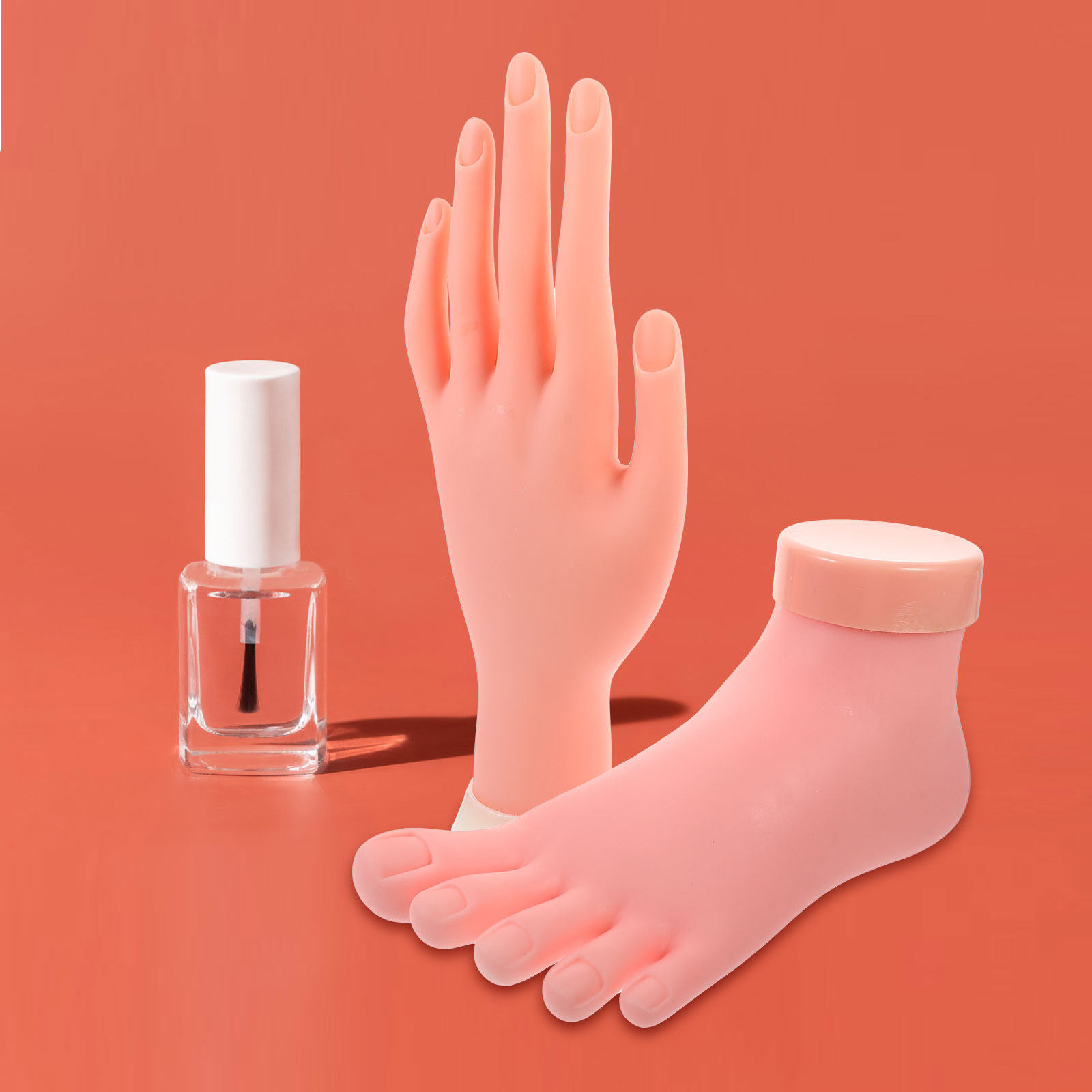 2Pcs Manicure Training Fake Ha - đánh giá và giá Nail Art Fake