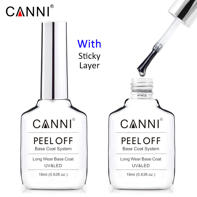Canni 18ml Long Wear Diamond N - đánh giá và giá Peel Off Base Coat