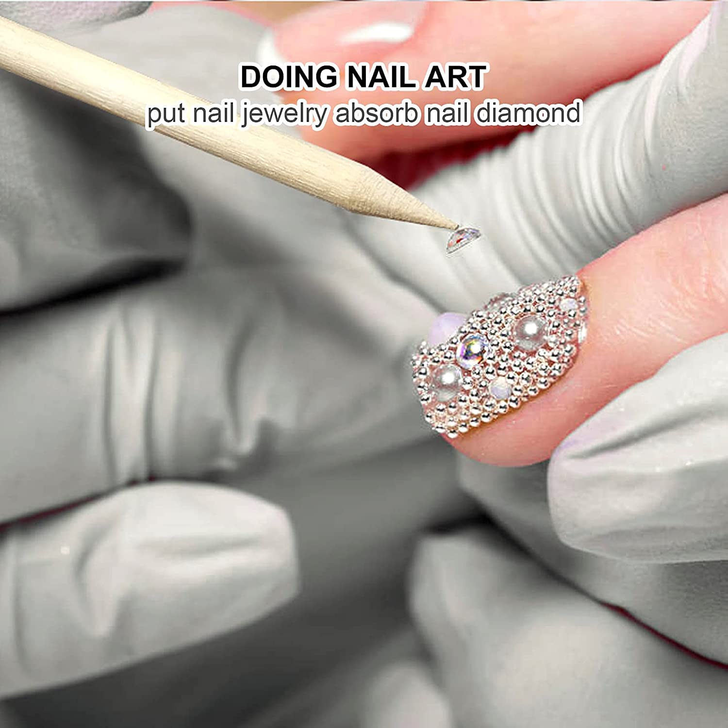 100/50pcs Nail Art Pusher Oran - đánh giá và giá Nail Art Orange