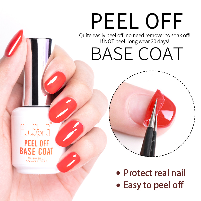 AWStorG 15ML Peel Off Base Coa - đánh giá và giá Peel Off Base Coat