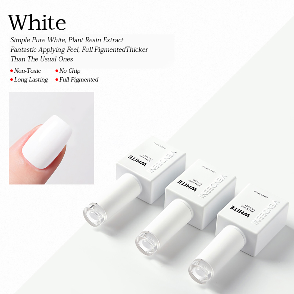 Vendeeni 5 Colors Basic Pure C - đánh giá và giá Nail Art Yellow