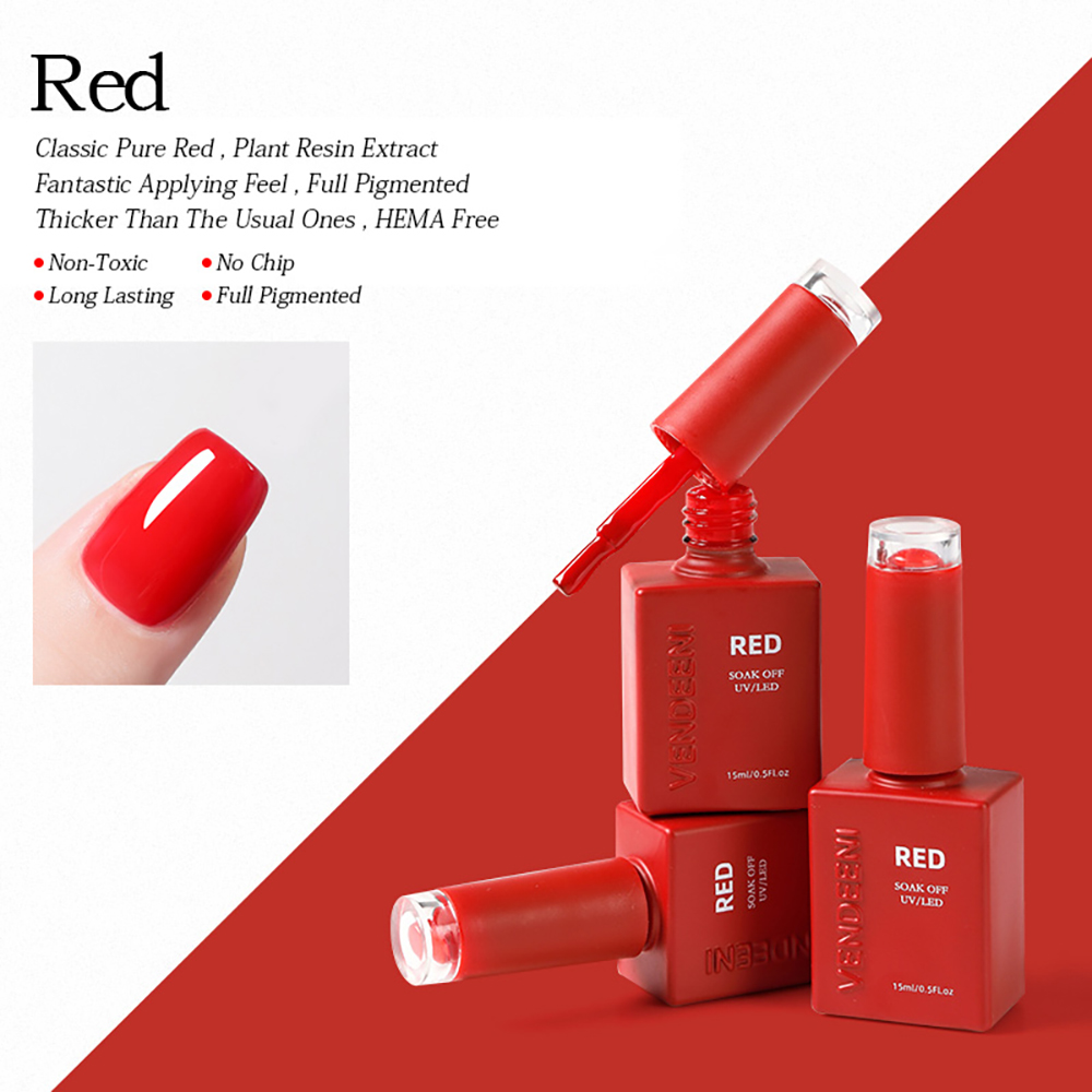 Vendeeni 5 Colors Basic Pure C - đánh giá và giá Nail Art Yellow