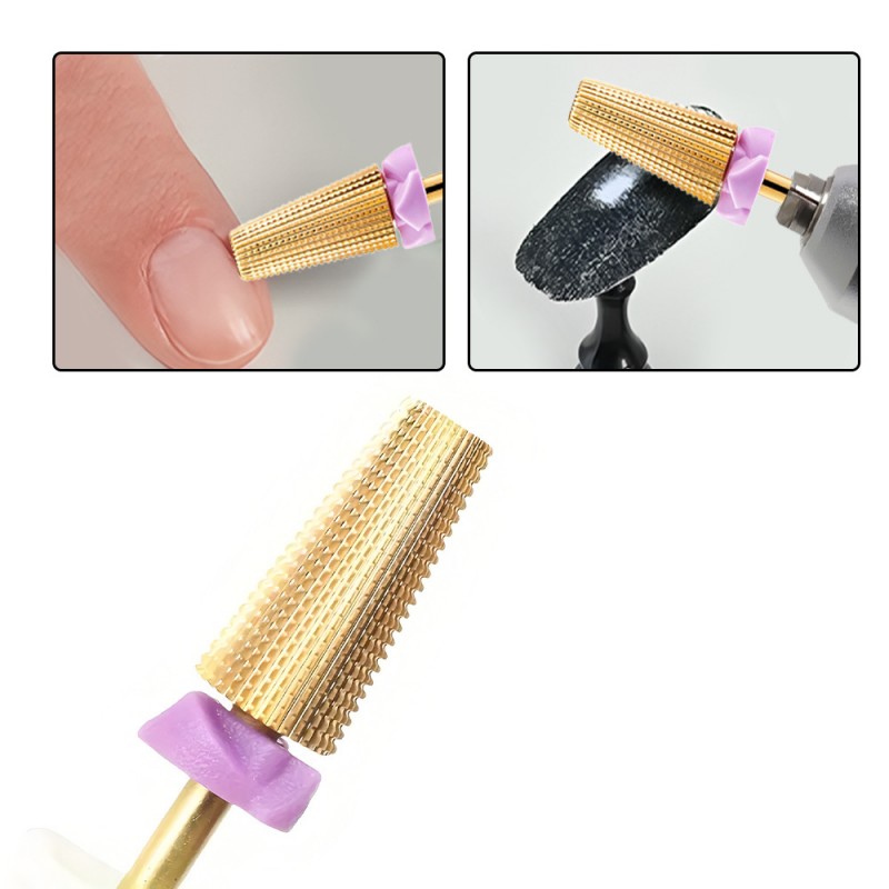 5 in 1 Tungsten Steel Nail Dri - đánh giá và giá Nail Art Violet