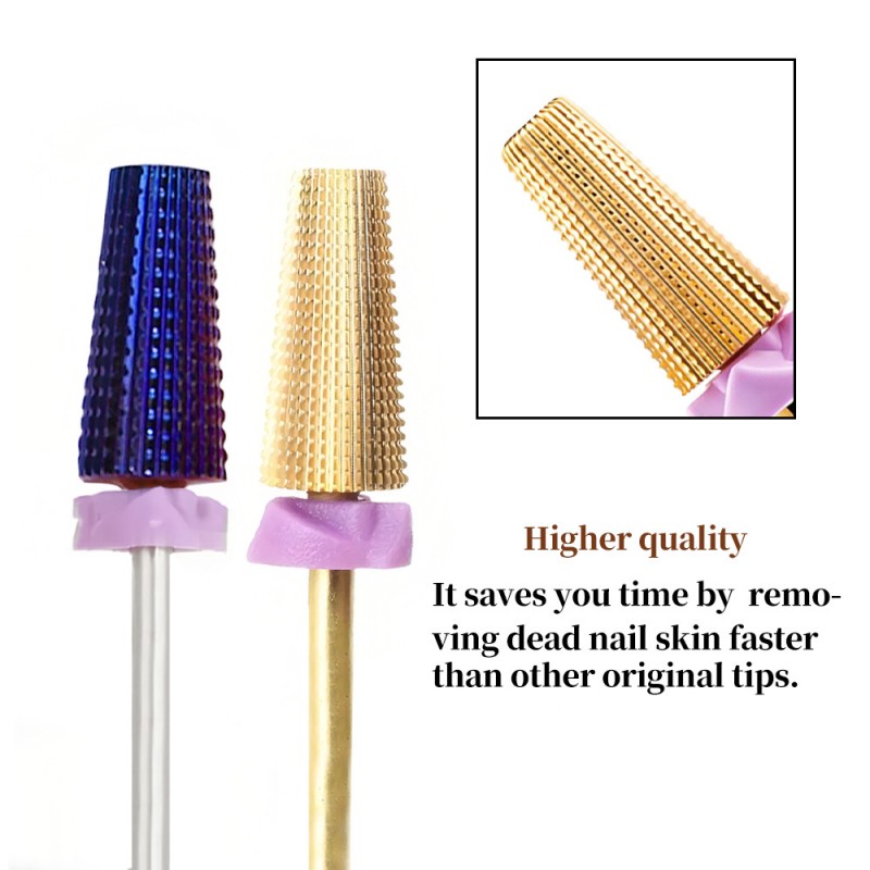 5 in 1 Tungsten Steel Nail Dri - đánh giá và giá Nail Art Violet