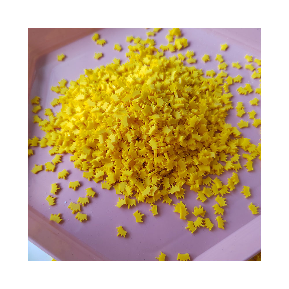 Yellow Crown Slices Polymer Ho - đánh giá và giá Nail Art Yellow