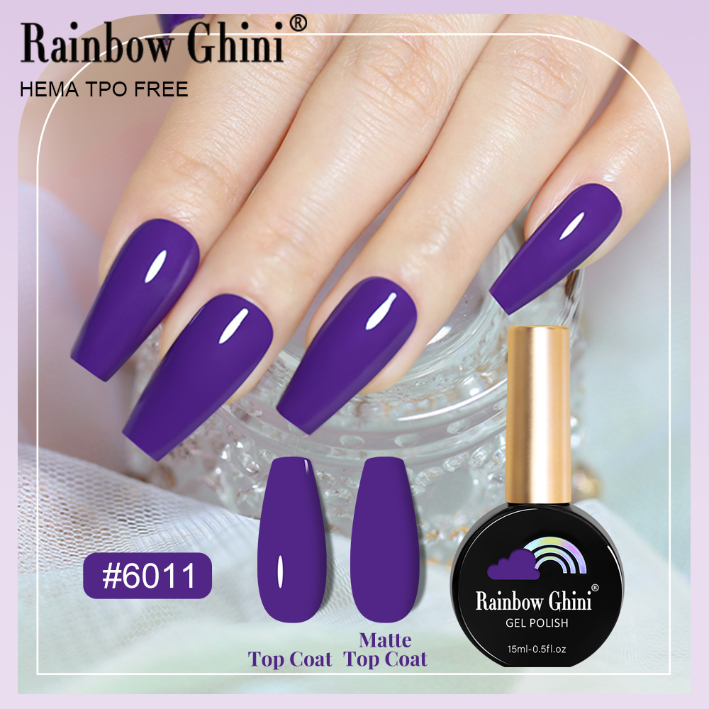 RG 15ml 17 Colors Purple Serie - đánh giá và giá Nail Art Violet