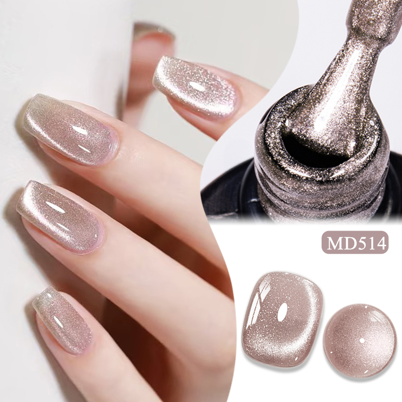 3Pcs Magnetic Gel Nail Polish  - đánh giá và giá Nail Art Violet