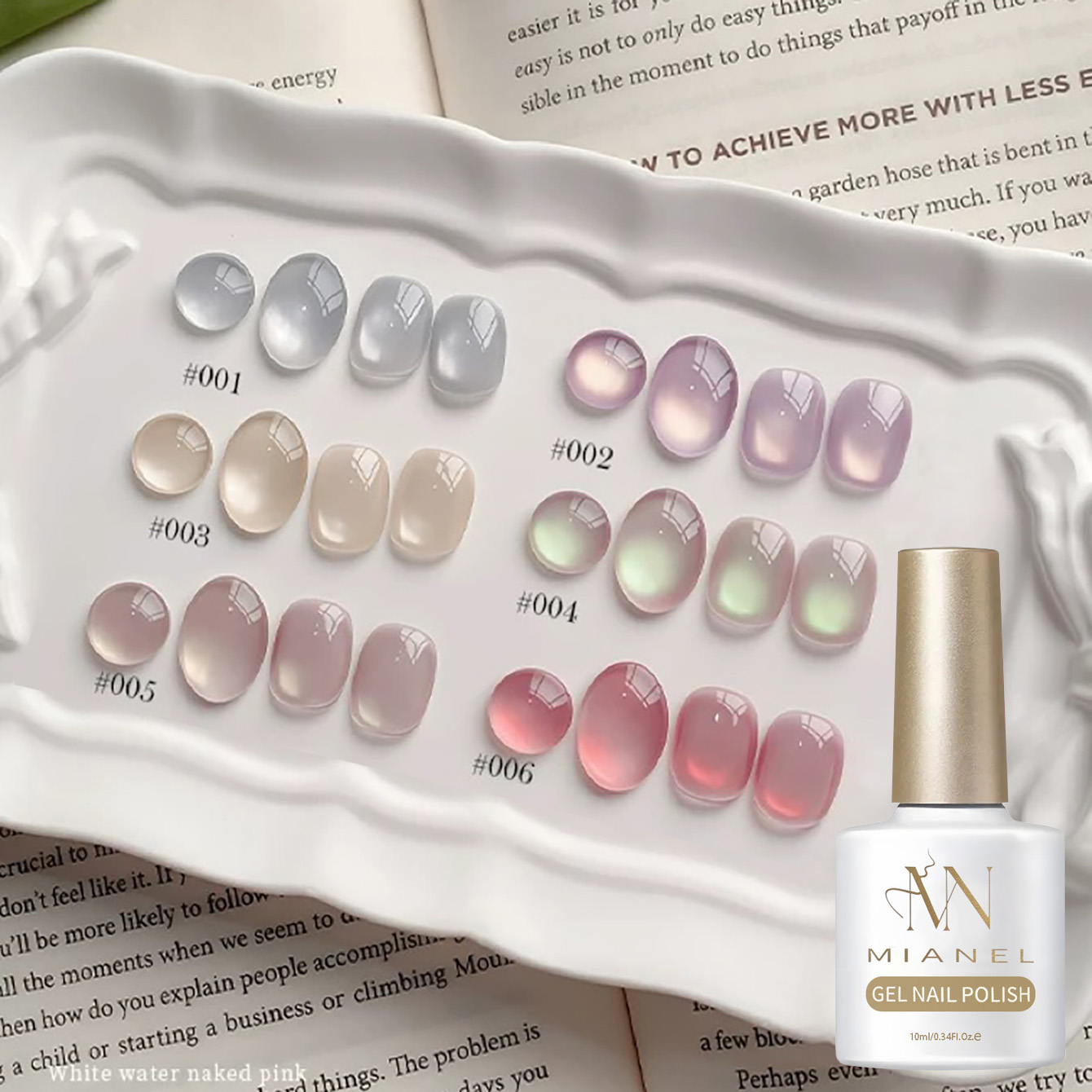 MIANEL 10ML Candy Glass Bead C - đánh giá và giá Nail Art Violet
