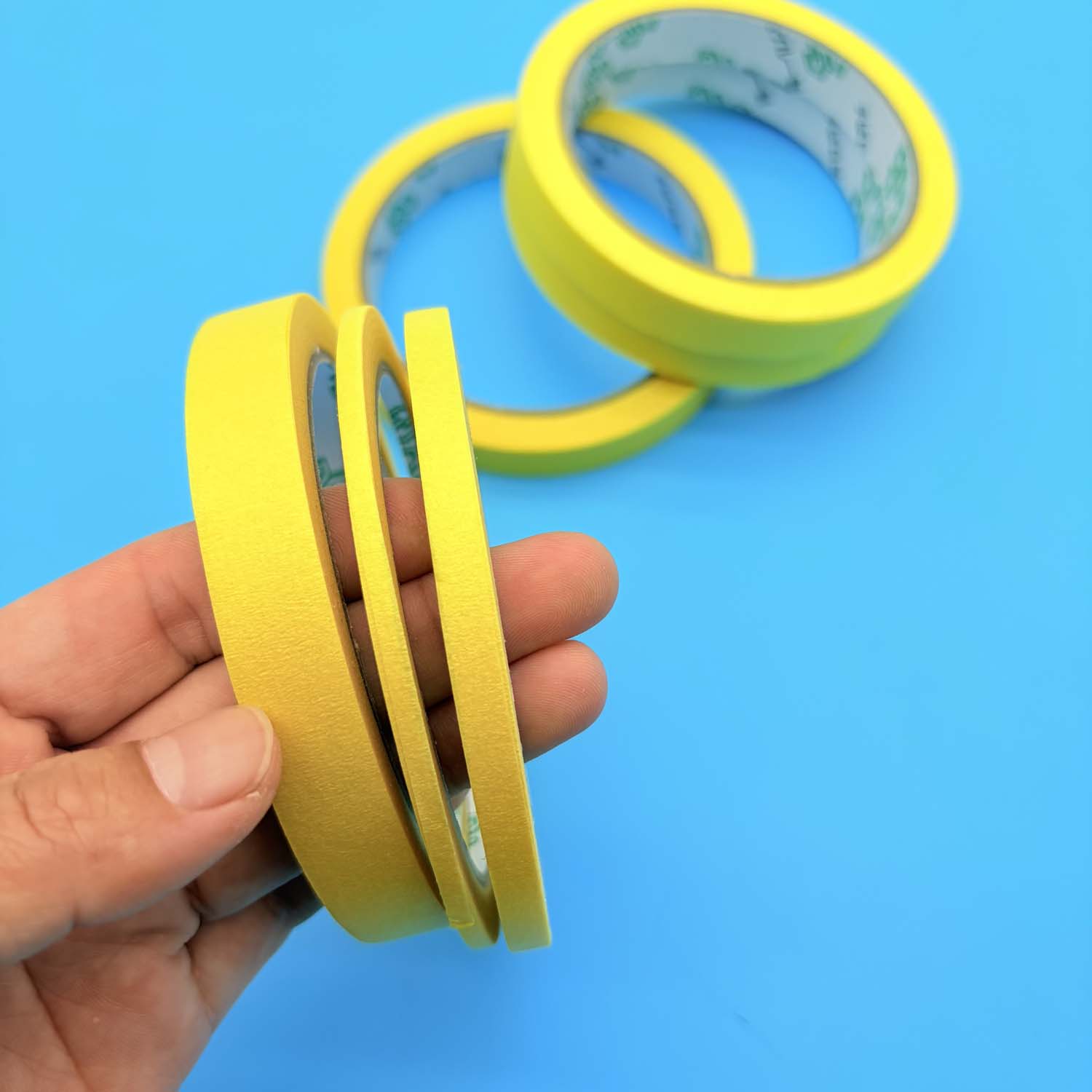 3 Sizes Yellow Masking Tape  - - đánh giá và giá Nail Art Yellow