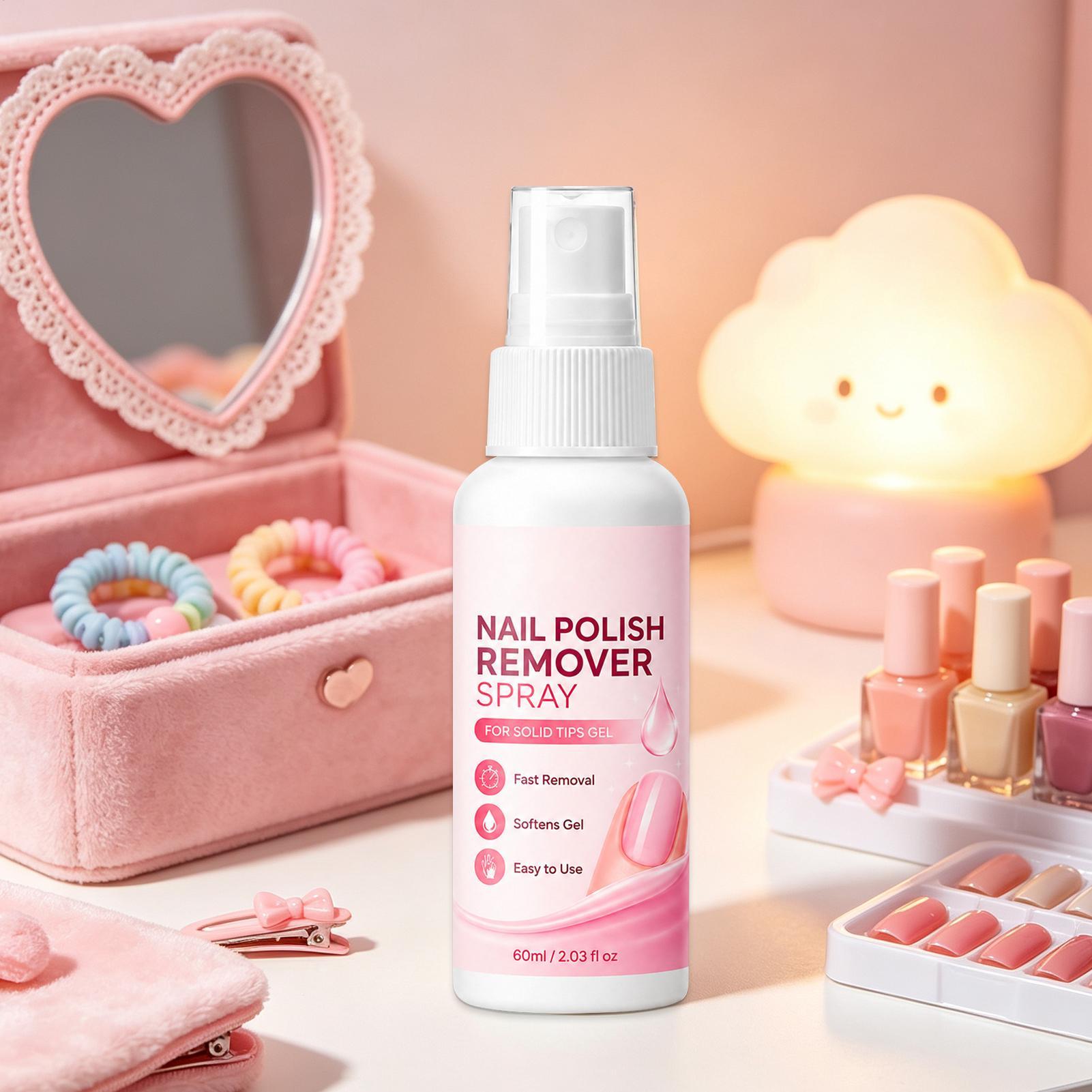 60ml Nail Remover Spray For Pr - đánh giá và giá Nail Art Fake