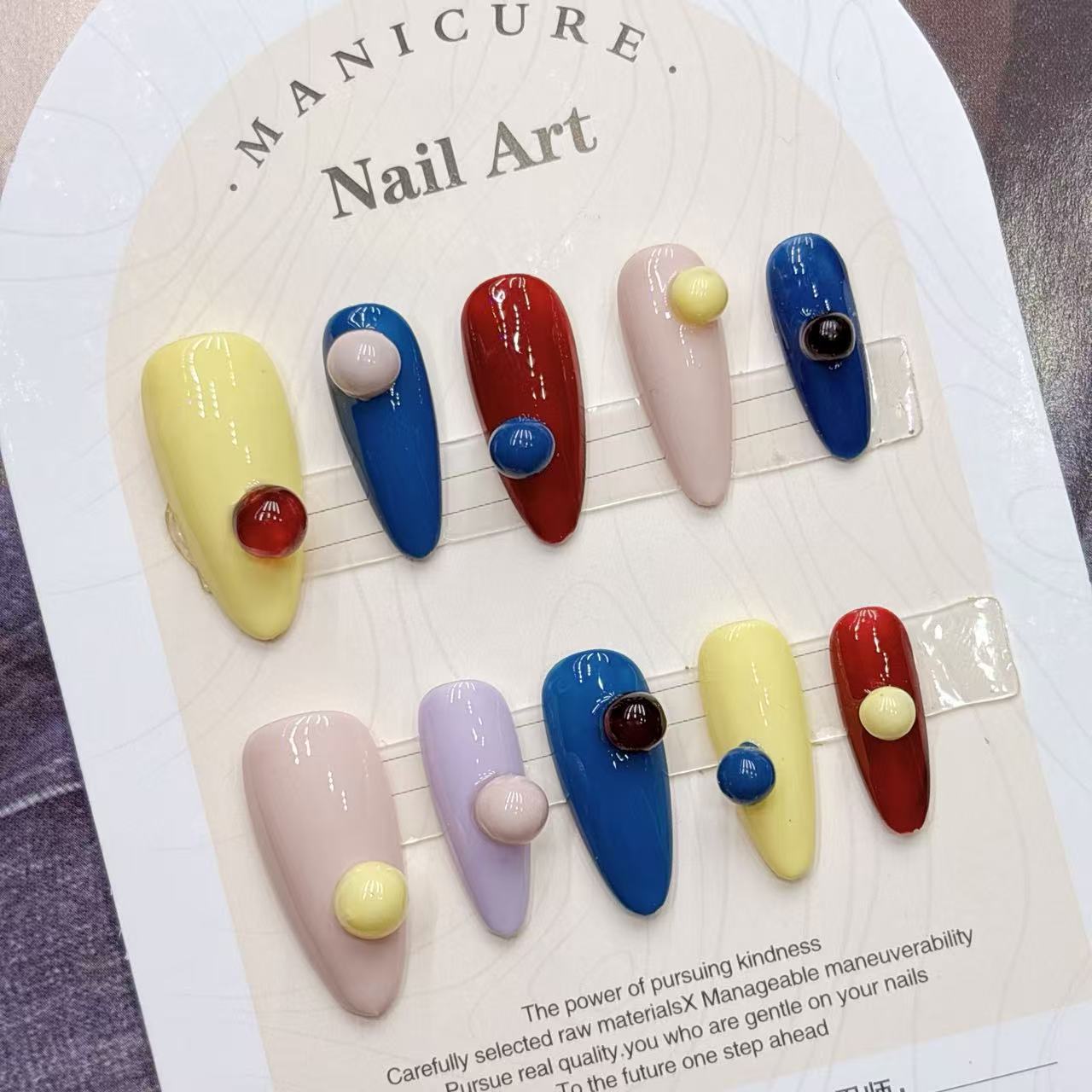 Colorful Colorful Cool & Chic  - đánh giá và giá Nail Art Fake