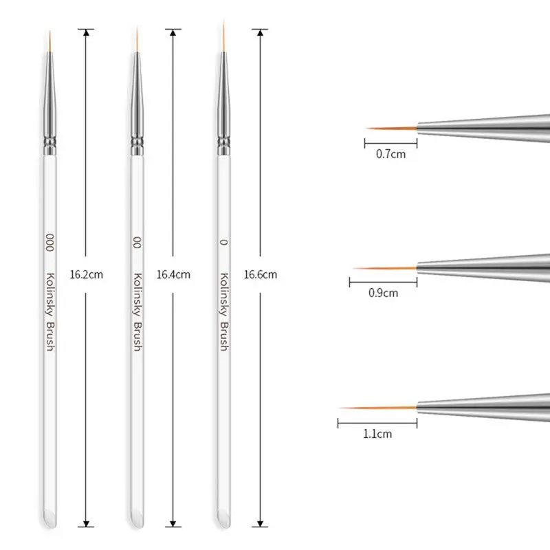 3 Móng Tay Nghệ Thuật Bàn Chải - đánh giá và giá Nail Art One Stroke