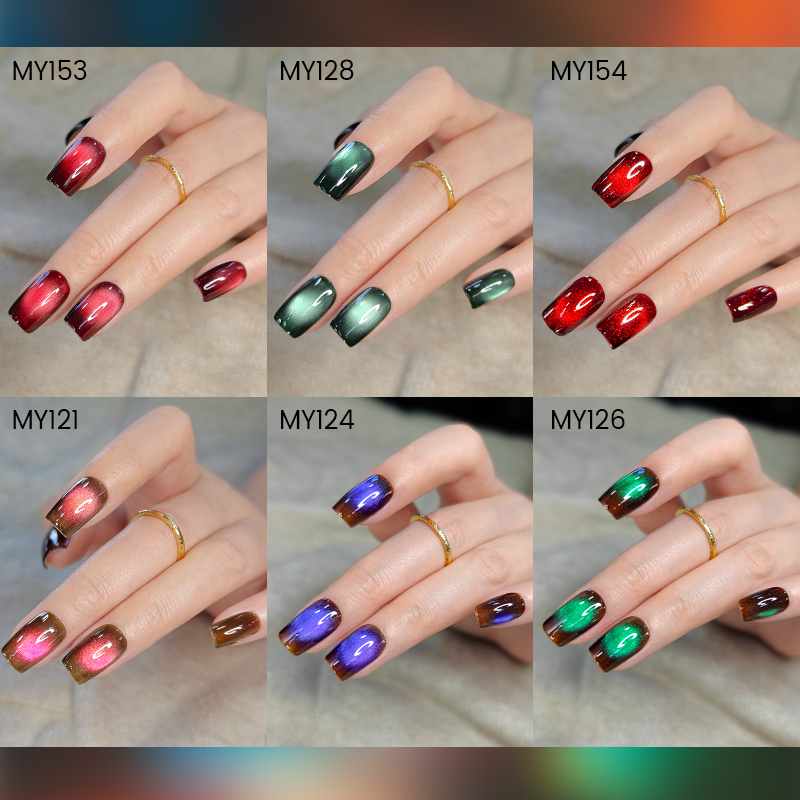 BORN PRETTY 10ml Red Green Pur - đánh giá và giá Nail Art Violet