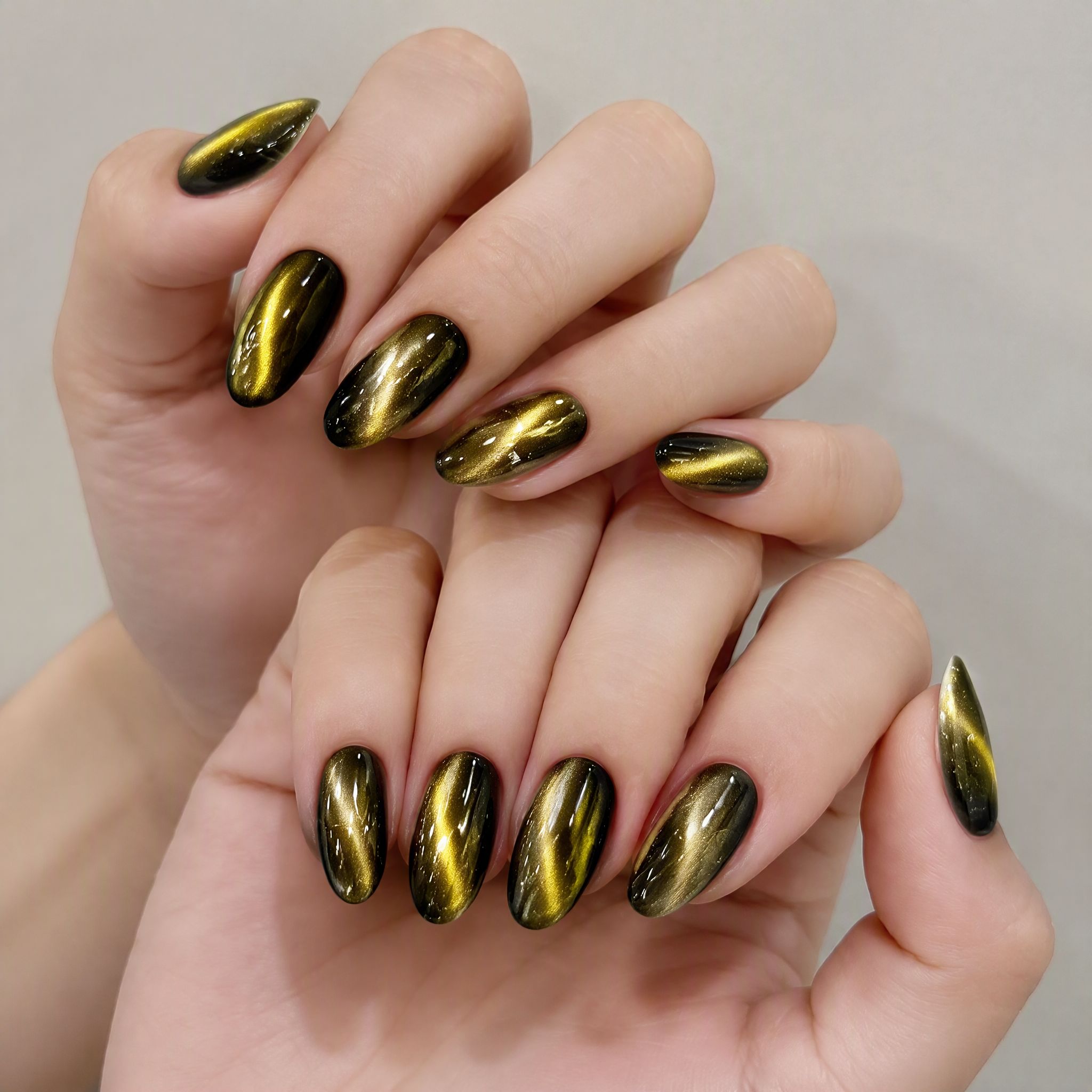 Hassleless Peacock Cat Eye Gel - đánh giá và giá Nail Art One Stroke
