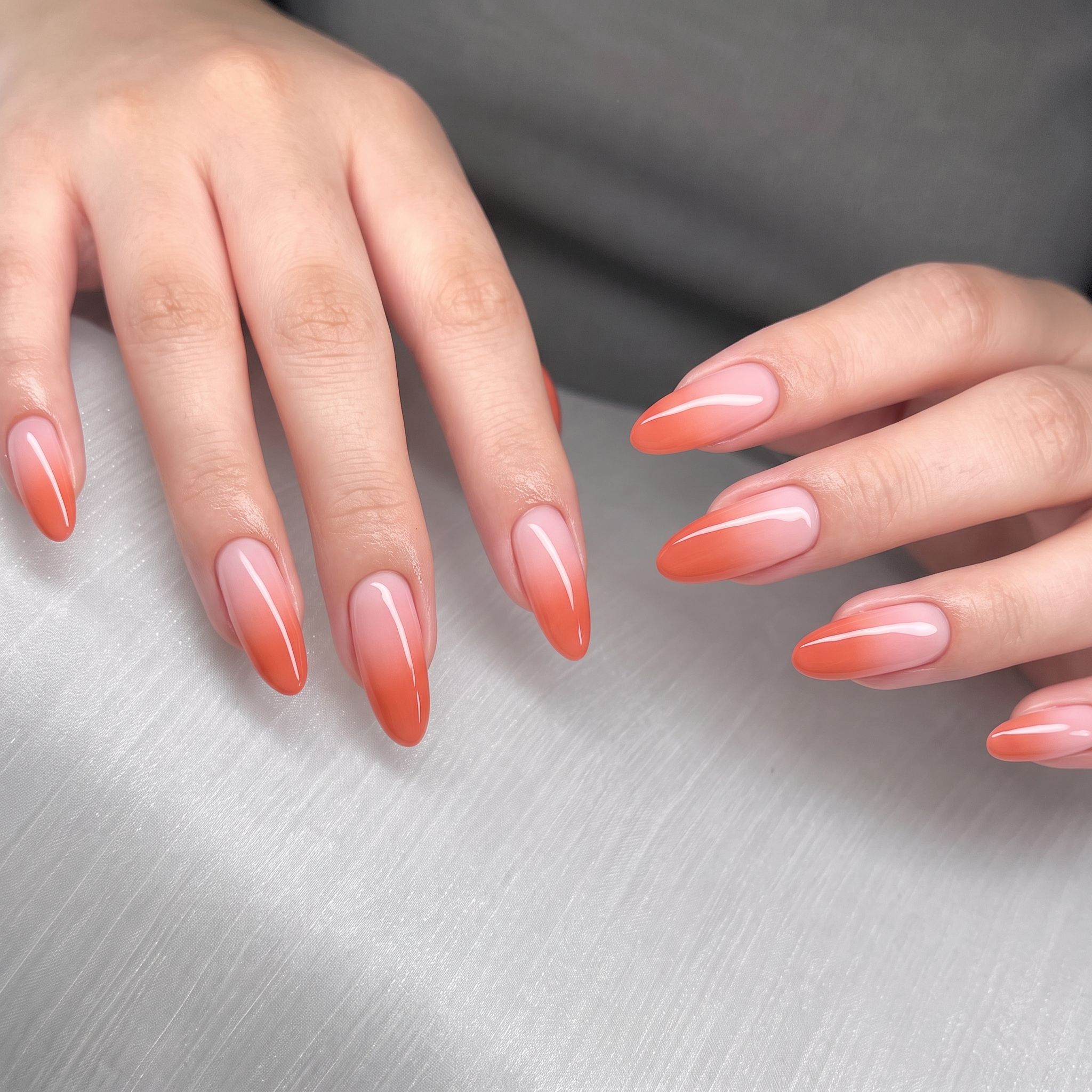 Hassleless Nude Orange Peach T - đánh giá và giá Nail Art Orange